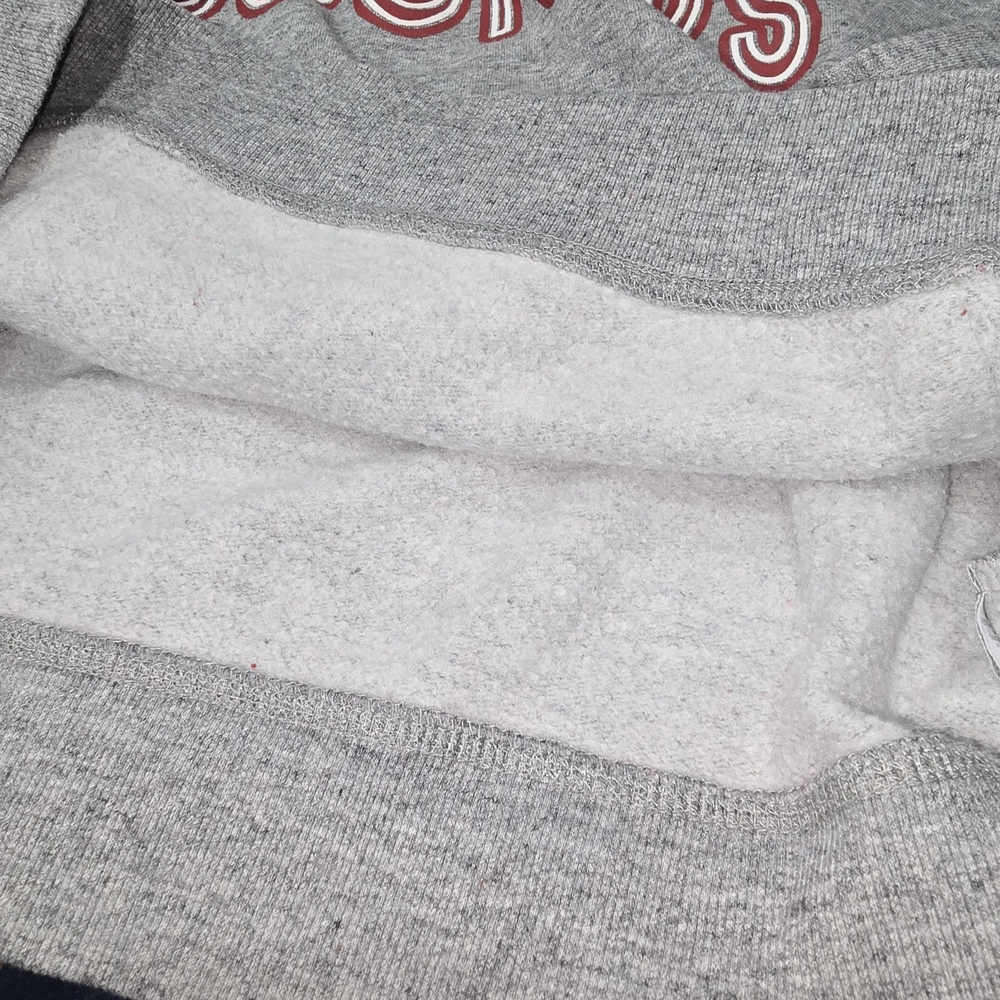Oklahoma Sooners Gray Pullover Hoodie - Women's Small - Captivating Apparel - Picture 4 of 5